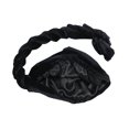 thumbnail image 5 of nipocaio 1 piece men's gold velvet solid headband cap black braid cap, 5 of 5