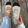 thumbnail image 6 of CAIXAI Women Walking Shoes Orthopedic Dress Sneakers Women Classic Mesh Knitted Woven Womens Walking Sneakers Walking Anti-Skid Arch Support Mary Jane Shoes Women Hands-Free Workout Gym Shoes, 6 of 8