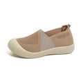 thumbnail image 4 of Orthopedic Shoes for Women, Women Wide Width Breathable Walking Comfortable Slip on Sneakers,Lightweight Sneaker Nurse Shoes Arch Support Sneakers Coffee 7.5, 4 of 7