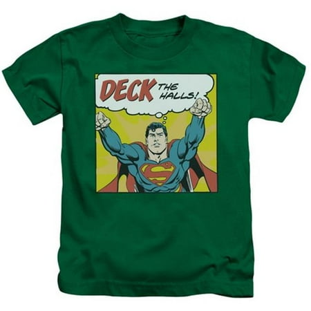 Deck Short - Dc - Deck The Halls - Juvenile Short Sleeve Shirt - 5/6