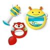 Skip Hop 3 Piece Explore and More Musical Instrument Toy Set