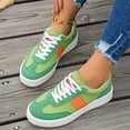 thumbnail image 5 of Womens Retro Low Top Platform Casual Shoes Bright Pink Faux Suede Non Slip Thick White Sole Comfort for Walking Shopping Daily Wear Ladies Sneakers 42, 5 of 7