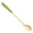 Green, variant on Long Handle Iced Tea Spoons Stainless Steel Cocktail Stirring Spoons Dessert Spoons with Ceramic Handle for Milkshakes, Ice Cream, Cocktails, Cold Drinks by Ageoie