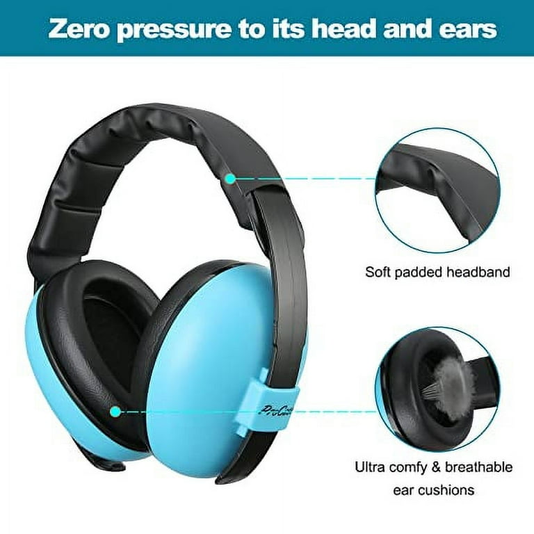 Banz Hearing Protection Earmuffs 0-2y - Sky Blue Banz Hearing Protection Earmuffs 0-2y - Sky Blue