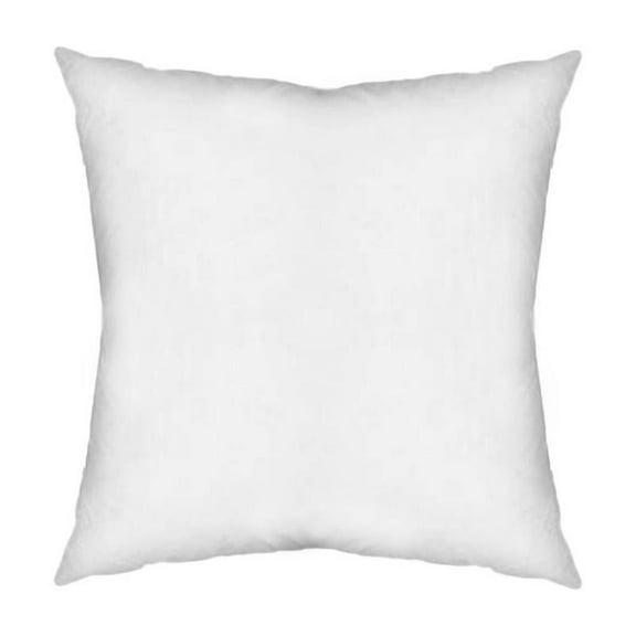 Mercana 20 x 20 Non-Allergen Fabric White Pillow insert