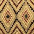 thumbnail image 1 of Ahgly Company Indoor Square Abstract Brown Modern Area Rugs, 8' Square, 1 of 4