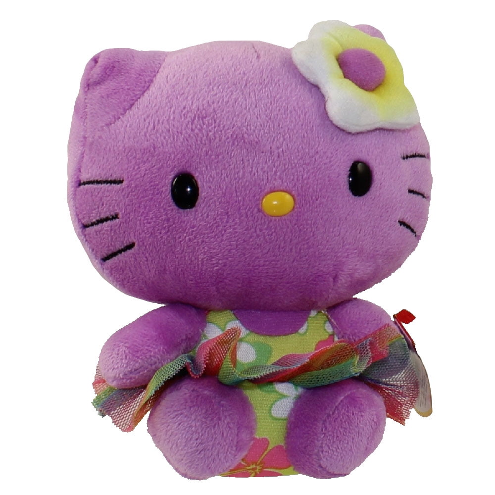 Ty Hello Kitty Pink Cupcake Rainbow 6" Beanie Baby 2011 Boys Girls 3 MWMT for sale online 