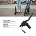 thumbnail image 3 of Manija De Freno De Repuesto Para Scooter Kukirin Max, Manija De Freno Izquierda Ergonómica De aleación De Aluminio Negra Con Cable De 70 Mm, Conector De Doble Pin A Prueba De, 3 of 7