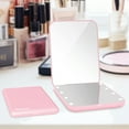 thumbnail image 3 of Huauoo Pocket Mirror, 1X/3X Magnification LED Compact Travel Makeup Mirror with Light, 3 of 6