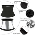 thumbnail image 3 of POP CLOSETS Sweat Sauna Waist Trainer Band For Women Weight Loss Waist Cinchers Workout Body Shaper Belt, 3 of 7