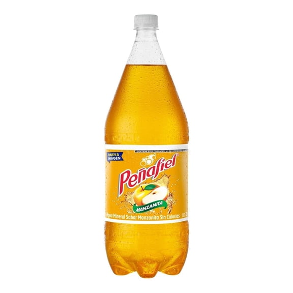 Agua mineral Peñafiel   manzanita 2 l