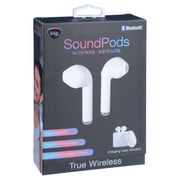 Ihip Sound Pods Wireless Earbuds, White