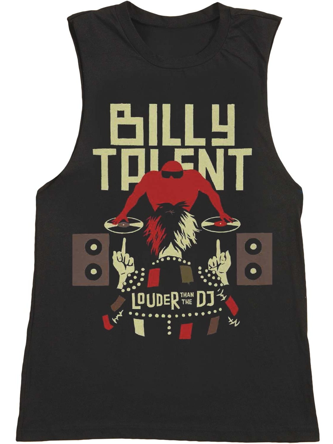 NEW & OFFICIAL! Billy Talent 'Louder Than The DJ' Zip Up Hoodie