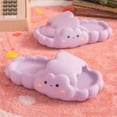 thumbnail image 2 of lovely cloud slippers Women's and Men's summer indoor and outdoor slippers Anti-slip thick EVA beach shoes, 2 of 6
