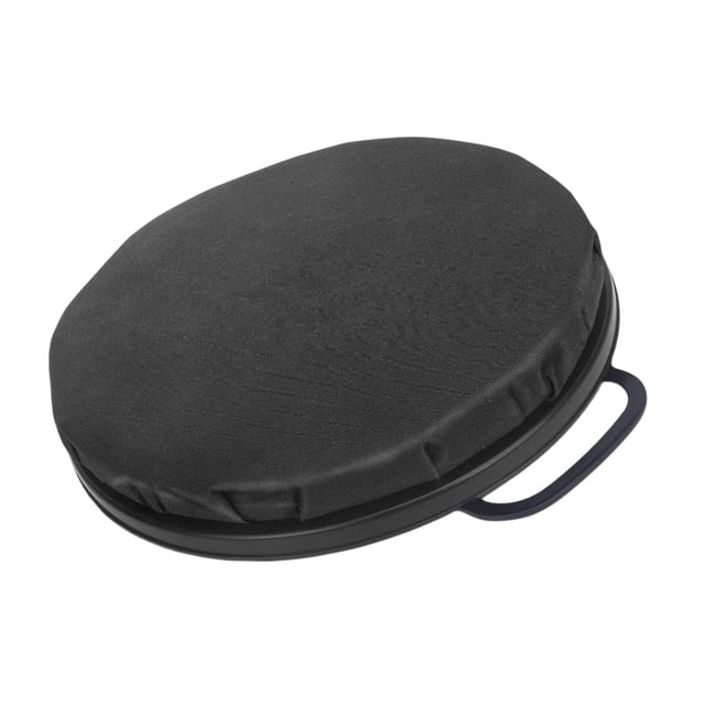 Cojín de asiento de cubo portátil cómodo tapa del asiento de cubo de 360 grados giratorios para acampar cazando pesca de entrenamiento de béisbol