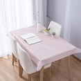 thumbnail image 6 of HEVIRGO Plaid Pattern Kitchen Table Cover Waterproof Heat Resistant Tablecloth Decor Flannel, 6 of 8