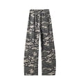 thumbnail image 3 of CONZONE Mens Baggy Sweatpants Wide Leg Sweat Pants for Men Trendy Elastic Waist Drawstring Camouflage Soft Casual Joggers Pant With Pockets, 3 of 7