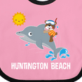 thumbnail image 4 of Inktastic Huntington Beach California Boys or Girls Baby Bib, 4 of 4