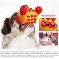 thumbnail image 4 of Juguete masticable para cepillo de dientes para perros, dispensador interactivo duradero de golosinas para perros, juguetes masticables para perros chirriantes para masticadores agresivos JAMW Sencillez, 4 of 5