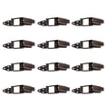 thumbnail image 1 of DEEPCRAFF 12Pcs Iron Toggle Latch with Spring Loaded Pin for Cabinet Door Latch 2.5X1.1in, 1 of 5