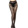 thumbnail image 1 of HBFAGFB Bas Résille pour Femmes Culottes Taille Haute Longues en Soie, 1 of 4