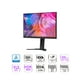 thumbnail image 2 of GIGABYTE - M27Q Advanced (US) - Monitor de juegos SS IPS IPS de 27 pulgadas - QHD 2560x1440-180Hz - MPRT de 1 ms - AMD FreeSync - KVM tipo C - HDMI, DP, tipo C - Altura ajustable - Negro, 2 of 5