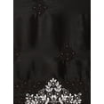 thumbnail image 7 of Black Ethnic Motifs Beads and Stones Satin Saree - 16846718, 7 of 7