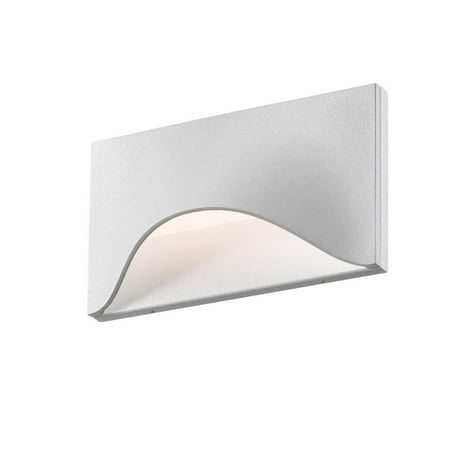 

Sonneman Tides 4.5 Low LED Wall Sconce in Textured White
