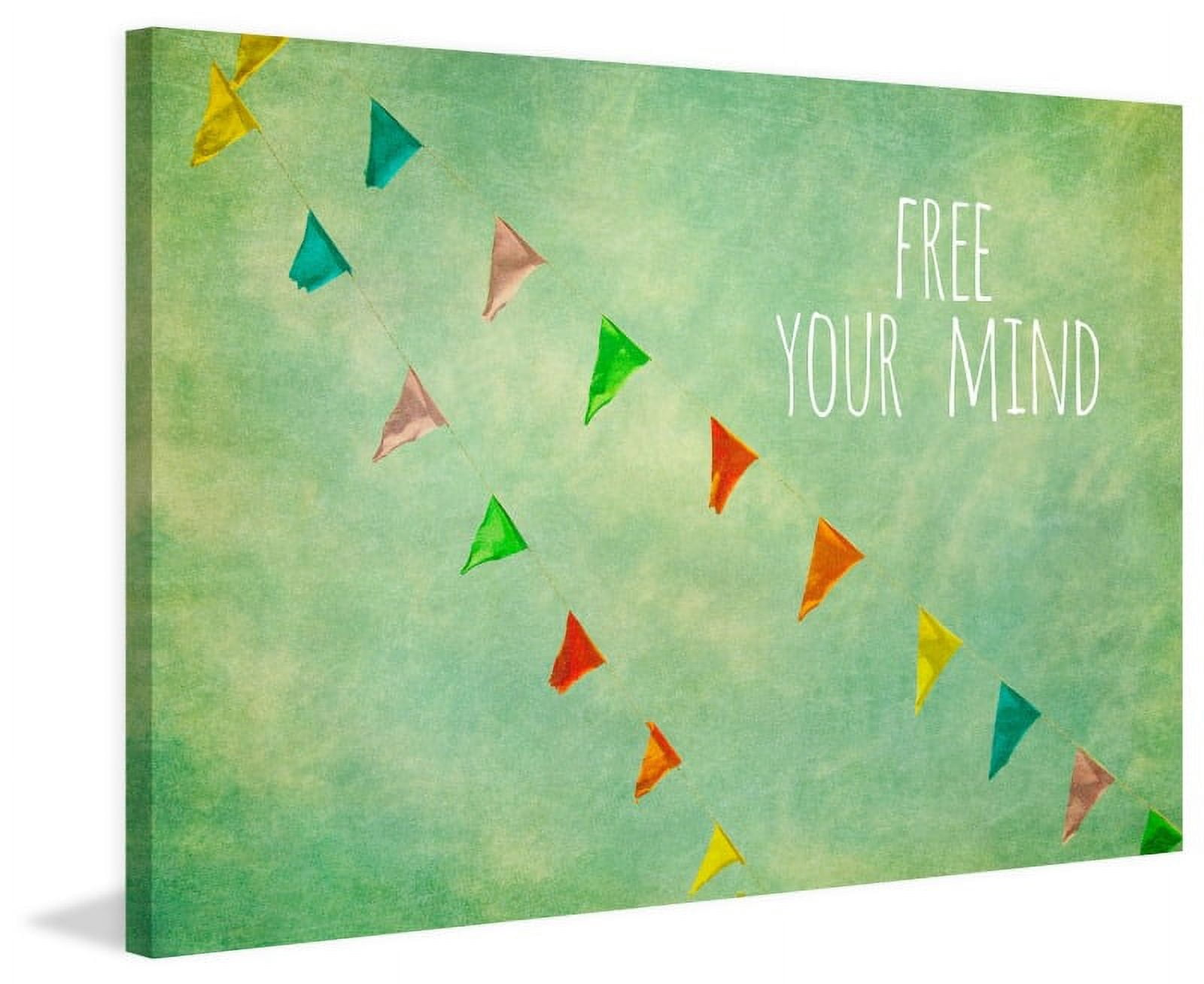 Marmont Hill "Free Your Mind" Sylvia Cook Painting Print on Canvas