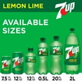 thumbnail image 3 of 7UP Lemon Lime Caffeine-Free Soda Mini Cans 6 pk / 7.5 fl oz - Pack of 2, 3 of 5