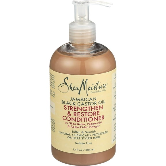 Sheamoisture Jamaican Black Castor Oil Strengthen And Restore Conditioner, 13 Ounce