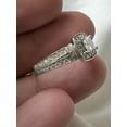 thumbnail image 2 of Dazzlingdaimonds Jewels 3.00 Ctw Princess Cut White Diamond Wedding Anniversary Band Ring 14K White Gold Plated 925 Sterling Silver 925 Sterling Silver -9, 2 of 4