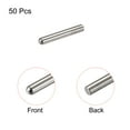 thumbnail image 3 of 4x15mm Dowel Pins, 50 Pack Round Head Flat Chamfered End Dowel Pin, 3 of 6