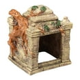 thumbnail image 2 of Cueva de escondite para reptiles, decoración de hábitat para terrario, adorno paisajístico, casa de de de resina para lagartos, peces, 2 of 8