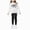 R599-White, variant on NOLDARES Baby Girl Clothes Toddler Outfits Graphic Sweatshirt & Jogger Pants Fall Winter Sweatsuit 2Pcs Sets(White,7-8 Y)