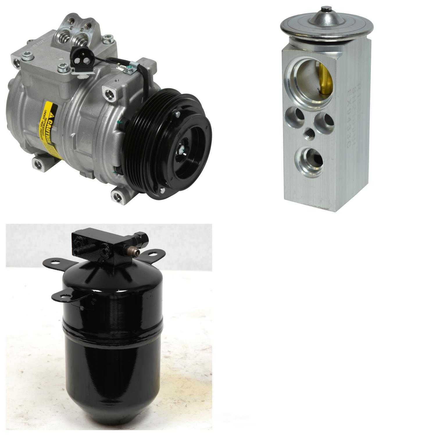UAC CK 3866 Short Compressor Replacement Kit