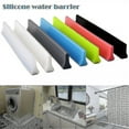 thumbnail image 2 of Shower Door Dam Water Stopper Collapsible Shower Threshold Water Barrier Waterproof Strip, 2 of 5