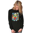 thumbnail image 3 of Smurfette Cute Kung Fu Smurf Otaku Women's Long Sleeve T Shirt Brisco Brands S, 3 of 6