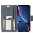 thumbnail image 2 of GSA Two-Tone Flip Wallet Case For iPhone 11 Pro Max (6.5") - Red/Blue, 2 of 4