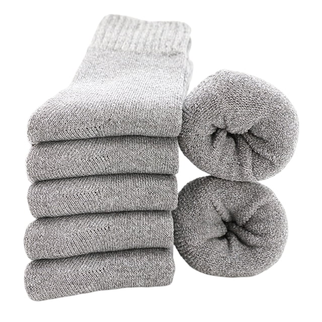 Winter Wool Socks for Men Thick Warm Thermal Boot Gifts for Men Dad