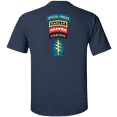 U.S. Army Special Forces with Ranger Sapper and Airborn Tabs Tshirt