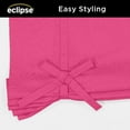 thumbnail image 5 of Eclipse Dayton Solid Room Darkening Rod Pocket Energy-Efficient Tie-up Shade, Raspberry Pink, 42"x63", 5 of 5