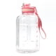 thumbnail image 2 of Garrafa deportiva de agua de gran capacidad de 1600 ml de plástico esmerilado | Botella portátil para exteriores con asa de cordón | Copa espacial antideslizante y duradera para el vientre grande, 2 of 9