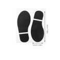 thumbnail image 2 of unbranded 10Pares Calcomanías De Huellas Para Piso Con Adhesivo Fuerte Para Espacios Comerciales, 2 of 7