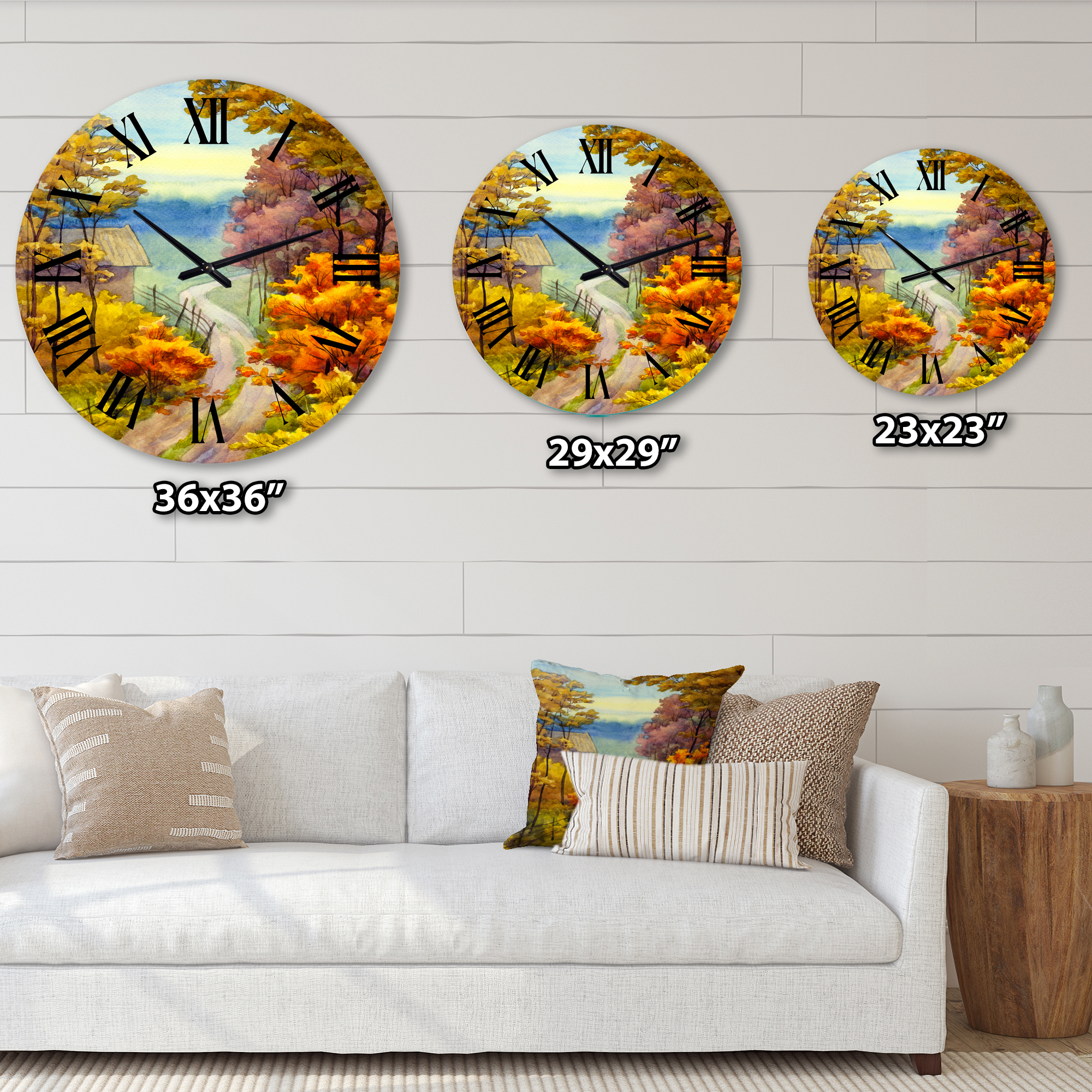 Designart 1 in Wall Clock