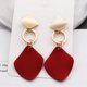 thumbnail image 2 of Nuevos pendientes llamativos a la moda, pendientes colgantes geométricos verdes, blancos y rojos para mujer, pendientes de Metal Punk, joyería elegante a la moda Tan Jianjun unisex, 2 of 2