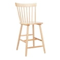 thumbnail image 4 of SAFAVIEH Providence Solid Spindle Back Counter Stool with Footrest, Natural, 4 of 9