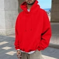 thumbnail image 4 of Sudadera con capucha para mujer, estampada, cuello redondo, manga larga, sudadera con capucha, camiseta, blusa, blusa de poliéster para hombre, 4 of 8