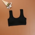 thumbnail image 2 of Girls Cami Sports Bra, 3-Pack Teenage Big Girls Wirefree Padded Traning Vest Bras Tops, 2 of 7