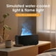 thumbnail image 2 of 7 Colorful Humidifier Flame Aromatherapy Oil Diffusers for Home 120ml Humidifier Desktop Atmosphere, 2 of 5